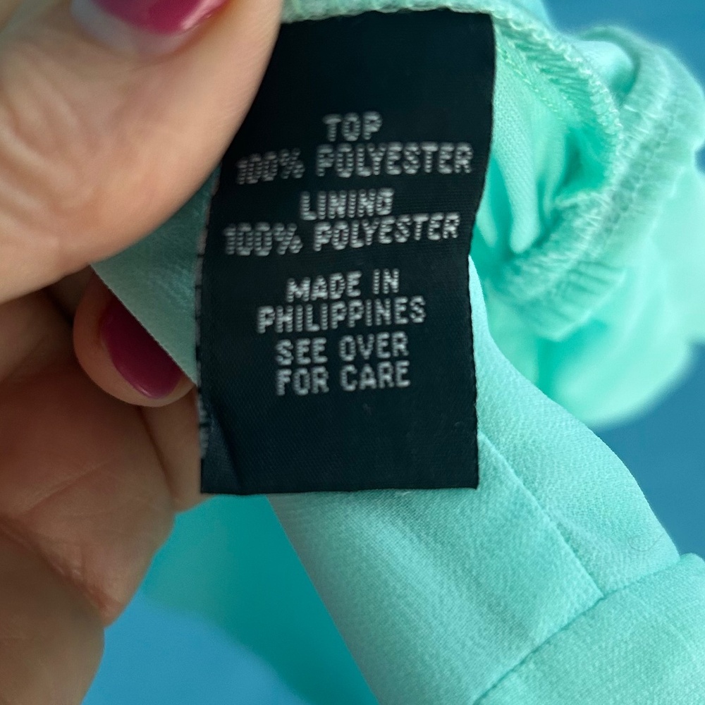 Turquoise blouse - M - Picture 7 of 8